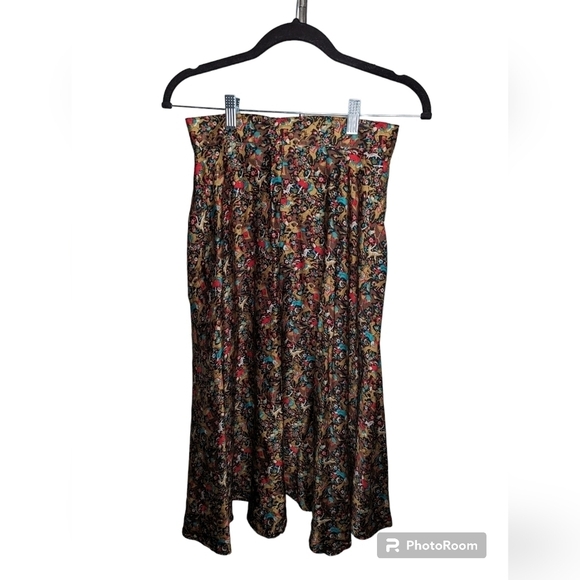 Baldanza vintage silk skirt sz 6 - Picture 2 of 8